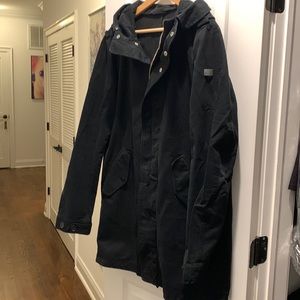 LEMPELIUS Cotton Parka missing Rabbit Fur Lining